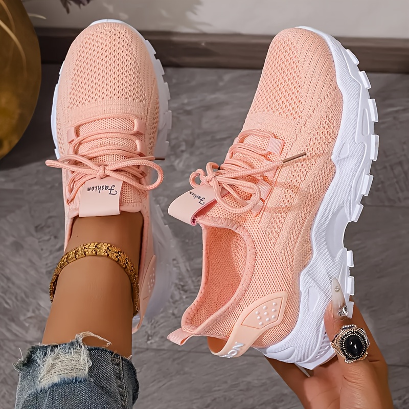 Breathable Knit Sneakers Fashi – обзор и цена Women'S Fashion Show