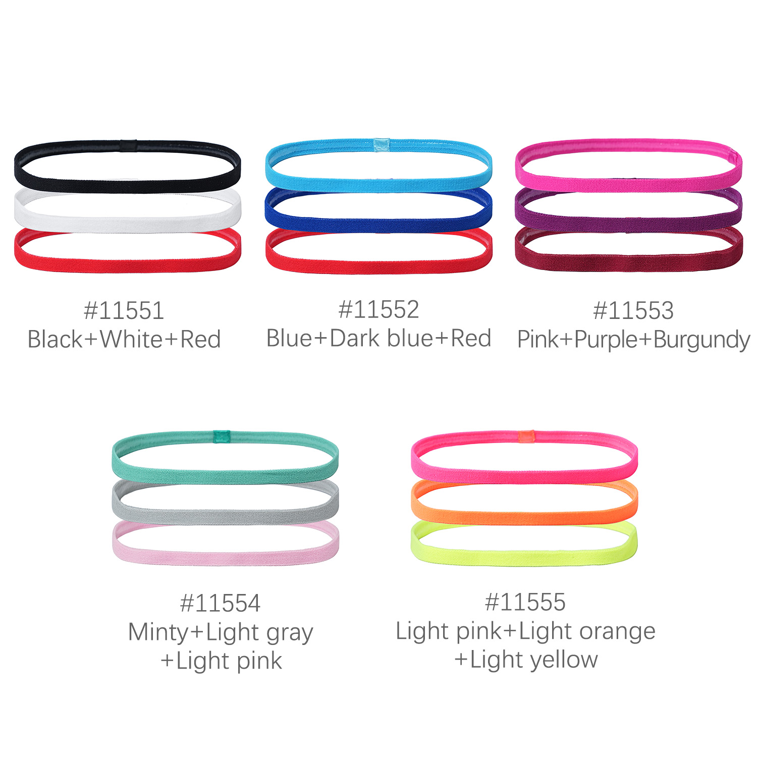 3Pcs Non-Slip Sports Hairband  – обзор и цена Women'S Fashion Guide
