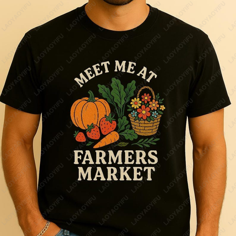 Meet Me At Farmers Market Tees – обзор и цена Women'S Fashion Market Size