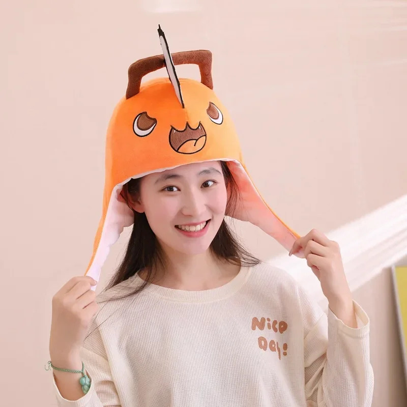 Anime Chainsaw Man Pochita Cos – обзор и цена Women Fashion Hats