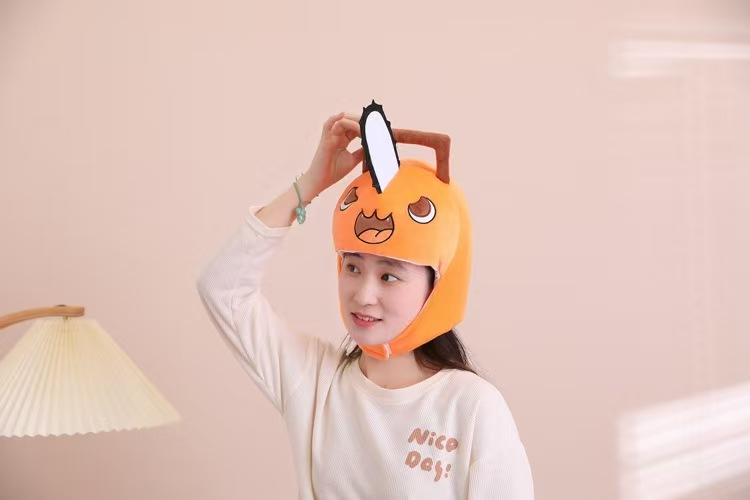 Anime Chainsaw Man Pochita Cos – обзор и цена Women Fashion Hats