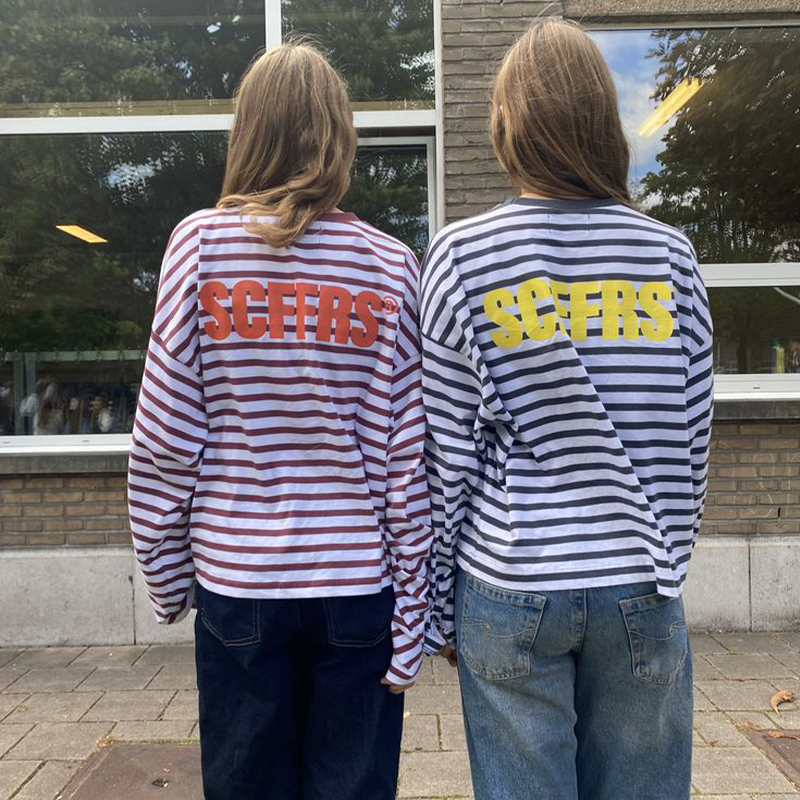 SCFFRS Striped Sweatshirt Tops – обзор и цена Women Top Fashion
