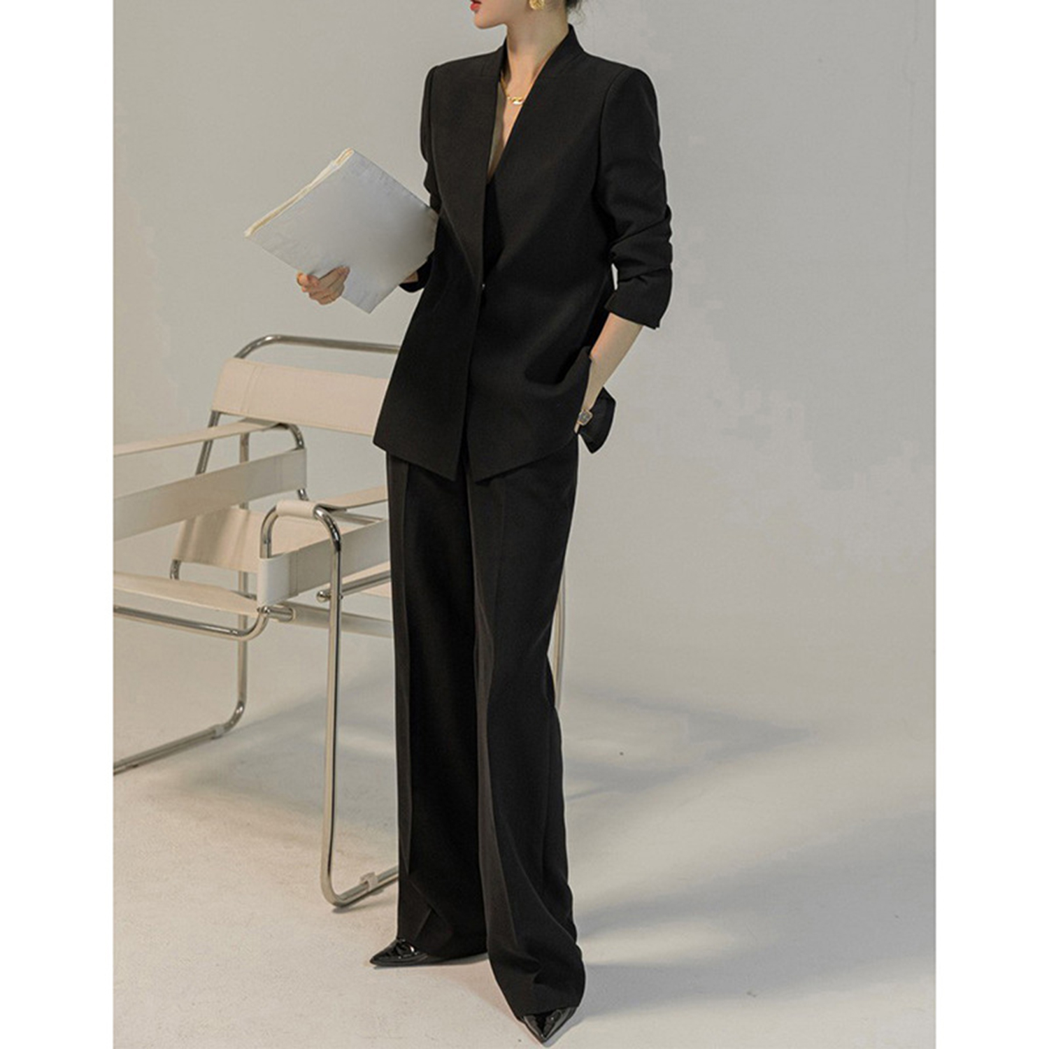 Allingentle Women's Suit Pants – обзор и цена Women'S Fashion Middle Ages