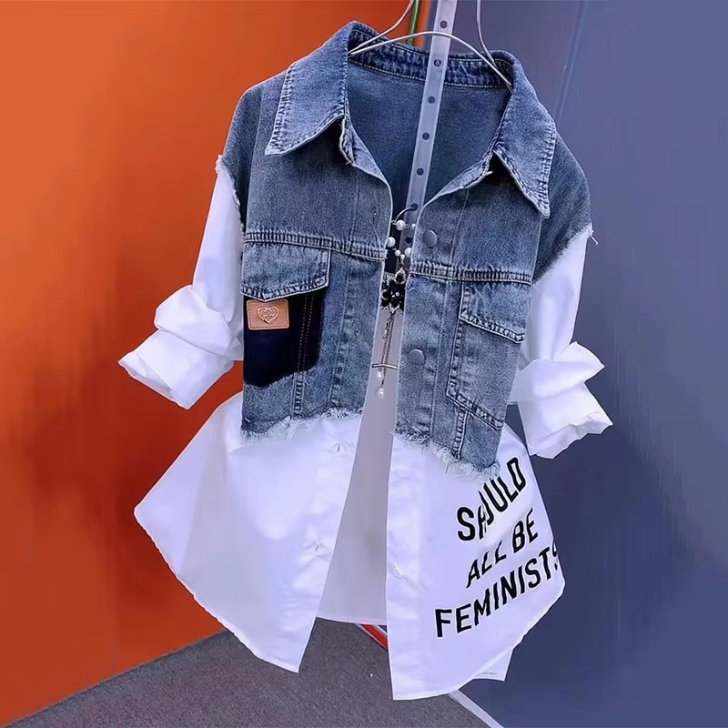 2025 New Spring/Summer Fashion – обзор и цена Women'S Fashion Denim Jacket
