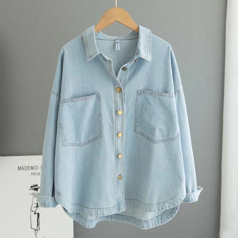 Women's Shirt Spring Autumn Ko – обзор и цена Women'S Fashion Denim Jacket