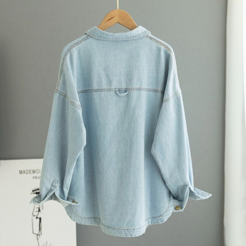 Women's Shirt Spring Autumn Ko – обзор и цена Women'S Fashion Denim Jacket