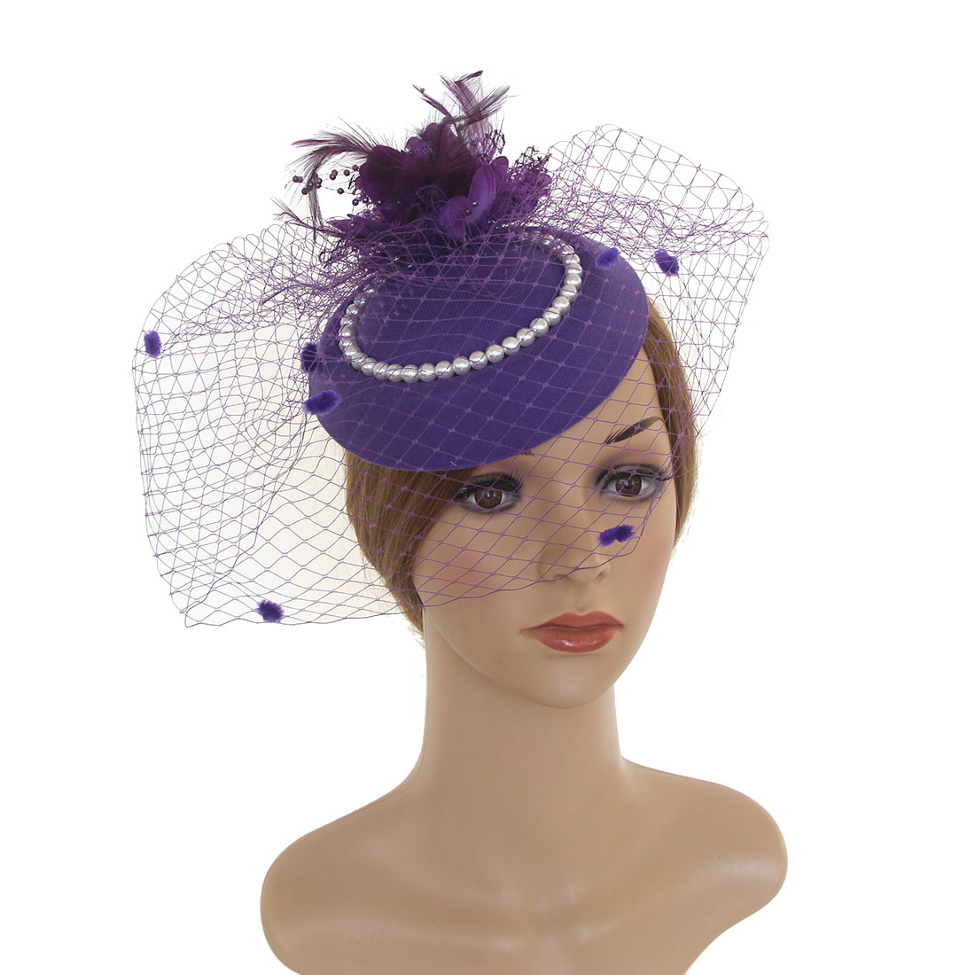 Women Feather Fascinator Hat w – обзор и цена Women'S Fashion Kentucky Derby