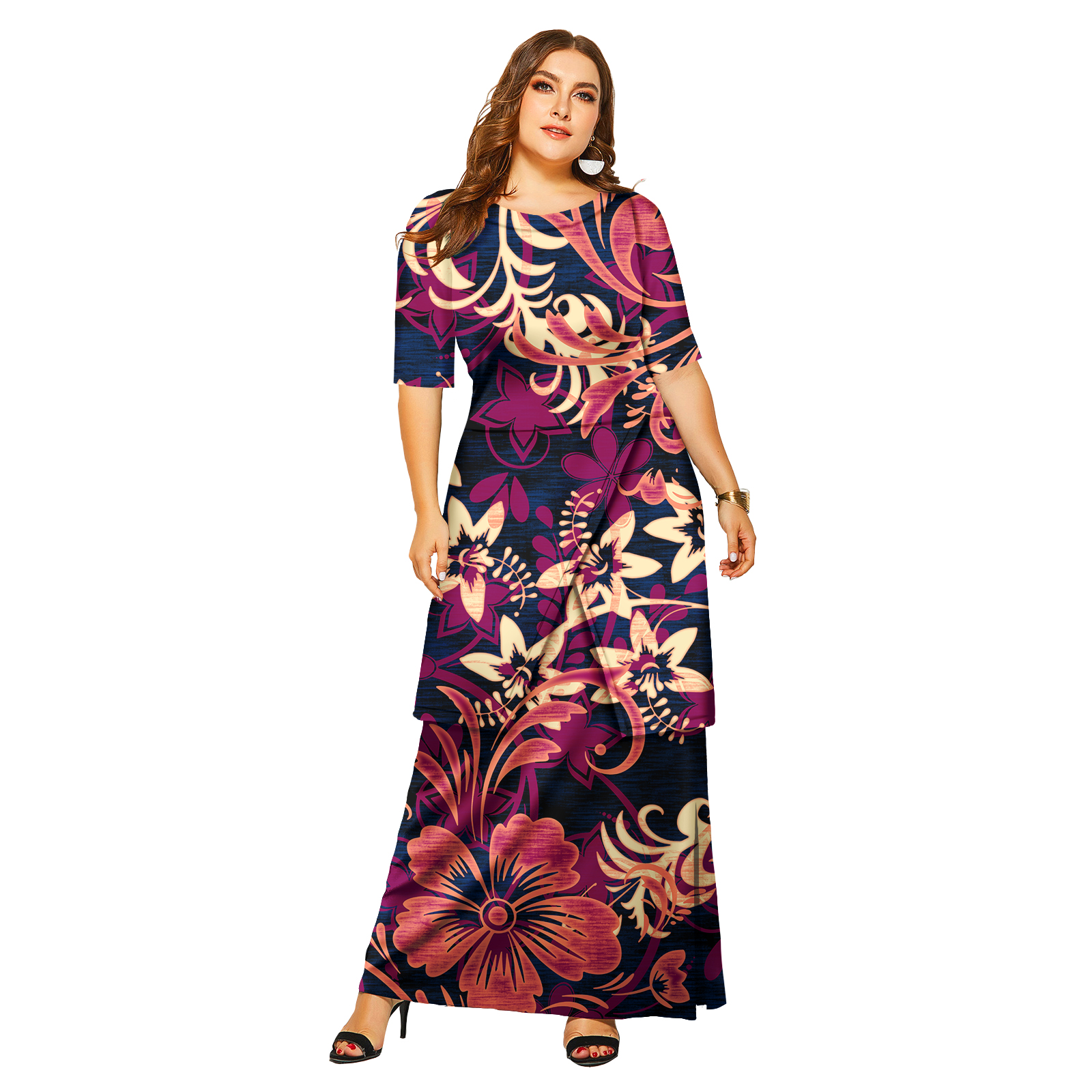 New Fashion Floral Sleeve Eleg – обзор и цена Women'S Fashion Middle Ages