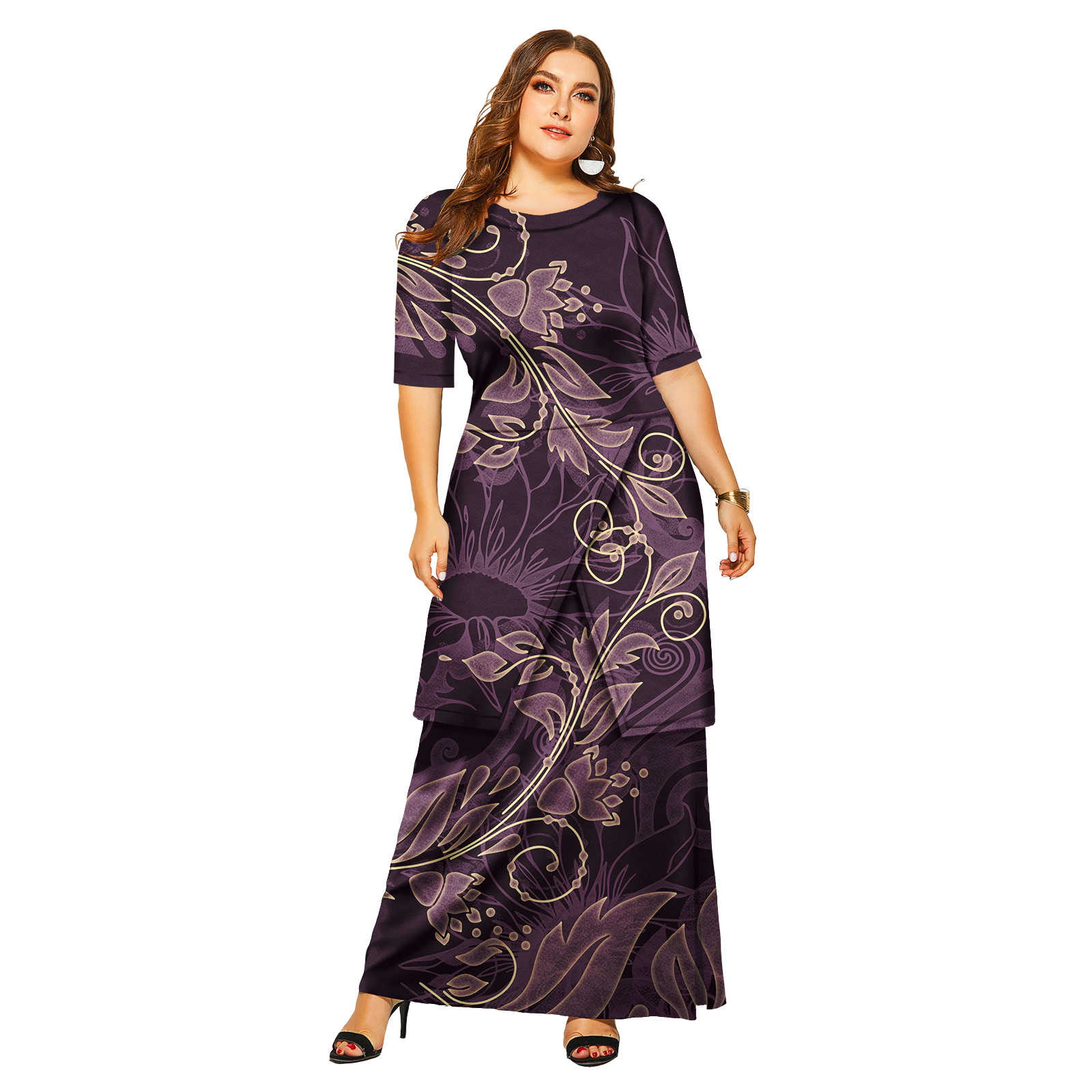 New Fashion Floral Sleeve Eleg – обзор и цена Women'S Fashion Middle Ages