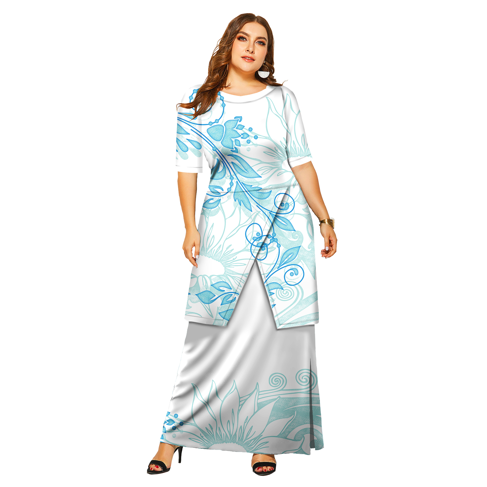 New Fashion Floral Sleeve Eleg – обзор и цена Women'S Fashion Middle Ages