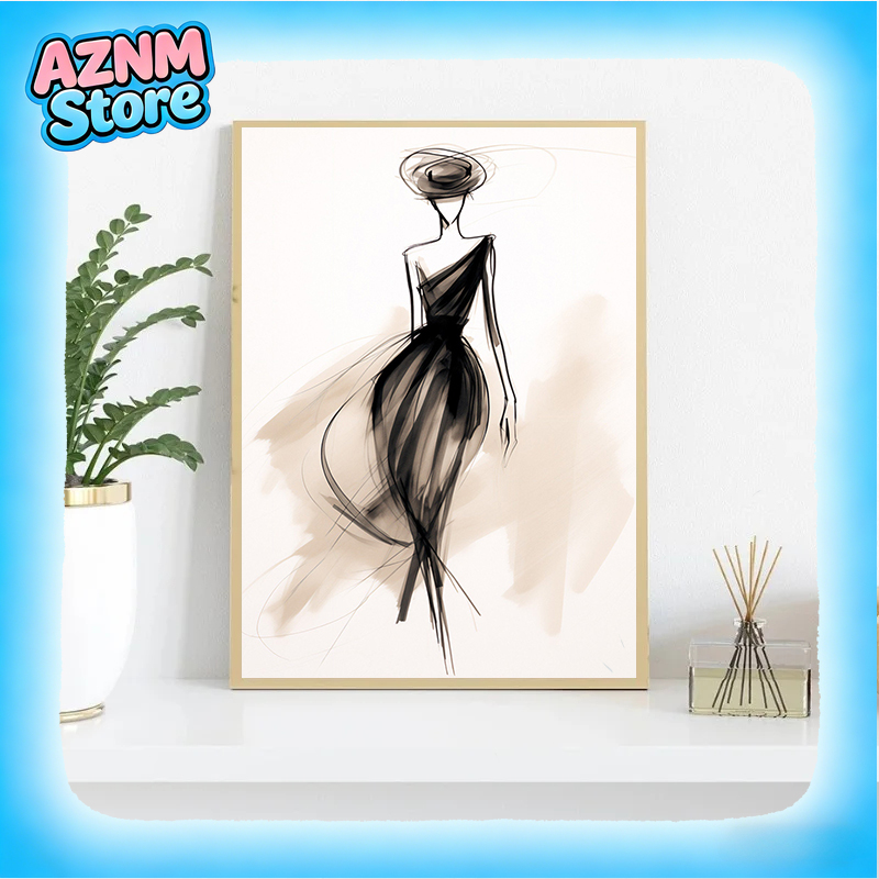 Fashion Design Sketch Abstract – обзор и цена Women Fashion Drawing